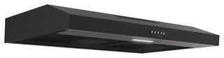 Streamline 30" Domenico Ducted Undermount Range Hood, Grit Black