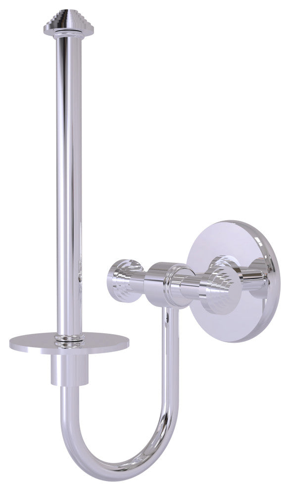 Southbeach Upright Toilet Tissue Holder, Polished Chrome
