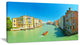 Green Grand Canal Venice, Landscape Canvas Art Print, 40x20