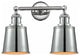 Addison 2-Light Bath Vanity-Light, Polished Chrome, Polished Chrome