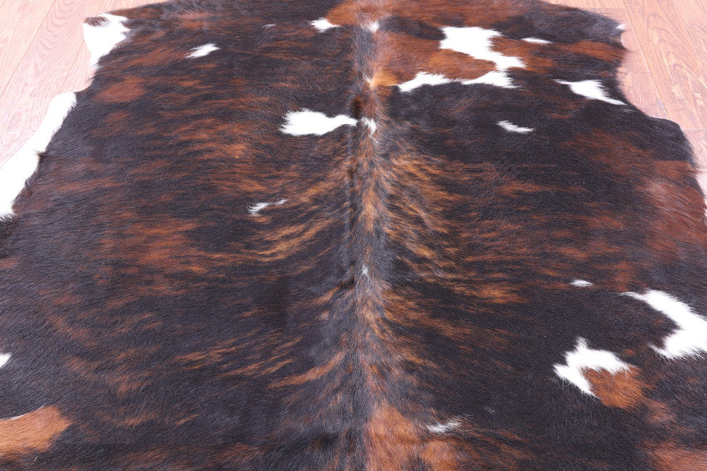 Natural Cowhide Rug 5' 5" X 6' 0" C2175