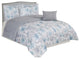 Bibb Home 5pc Comforter Set, Katrina, Queen