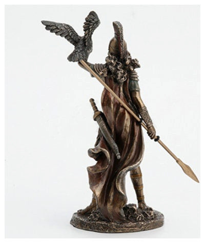 Athena Greek Goddess Of Wisdom And War - Cast Off The Owl Statue