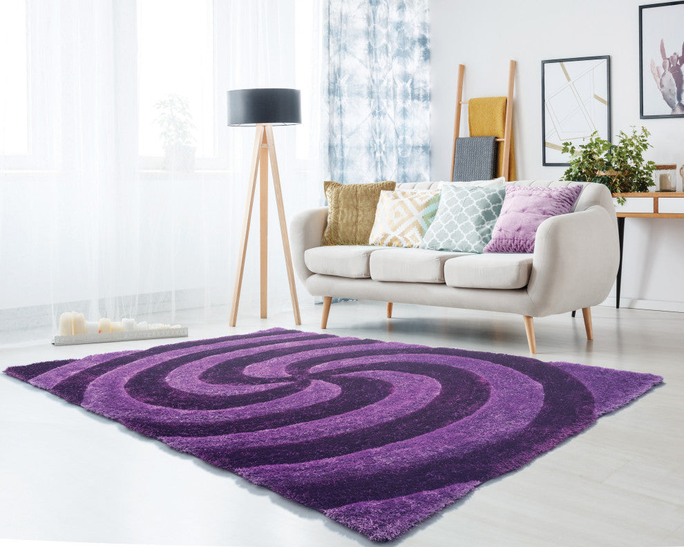United Weavers Finesse Pinnacle Violet Oversize Rug 7'10x10'6