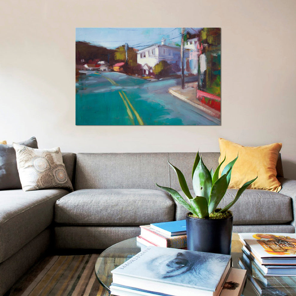 "The Neighborhood II" by Eddie Barbini, Canvas Print, 40"x26"