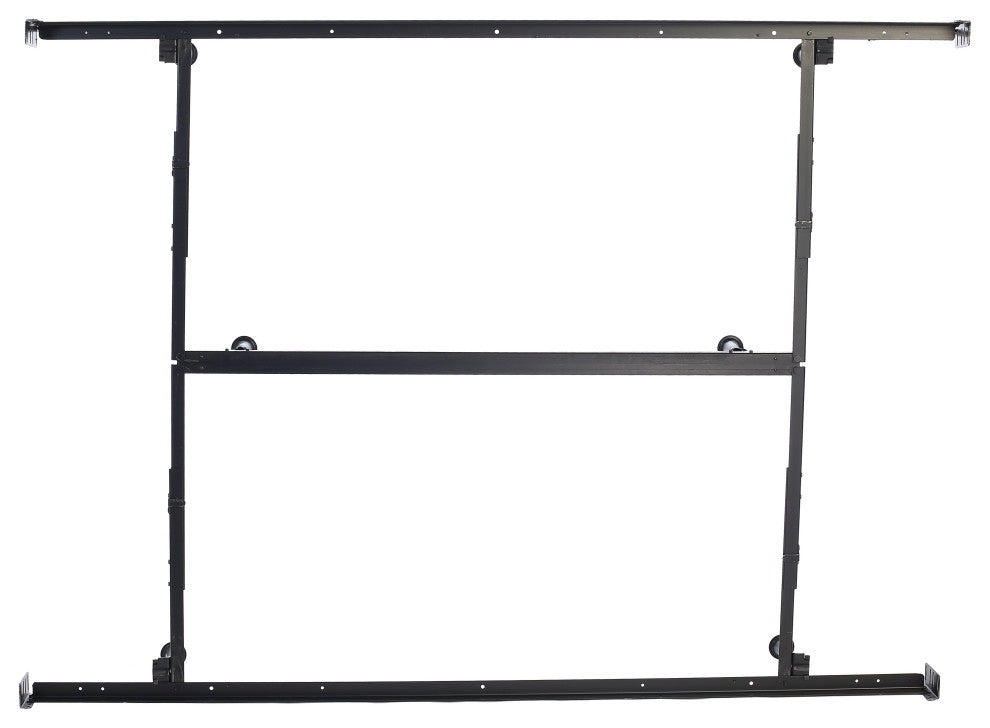 Headboard and Footboard Bed Frame <br>California King With 6 Glides