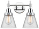 INNOVATIONS LIGHTING 447-2W-PC-G62-LED Caden 2 Light 17 inch Bath Vanity Light