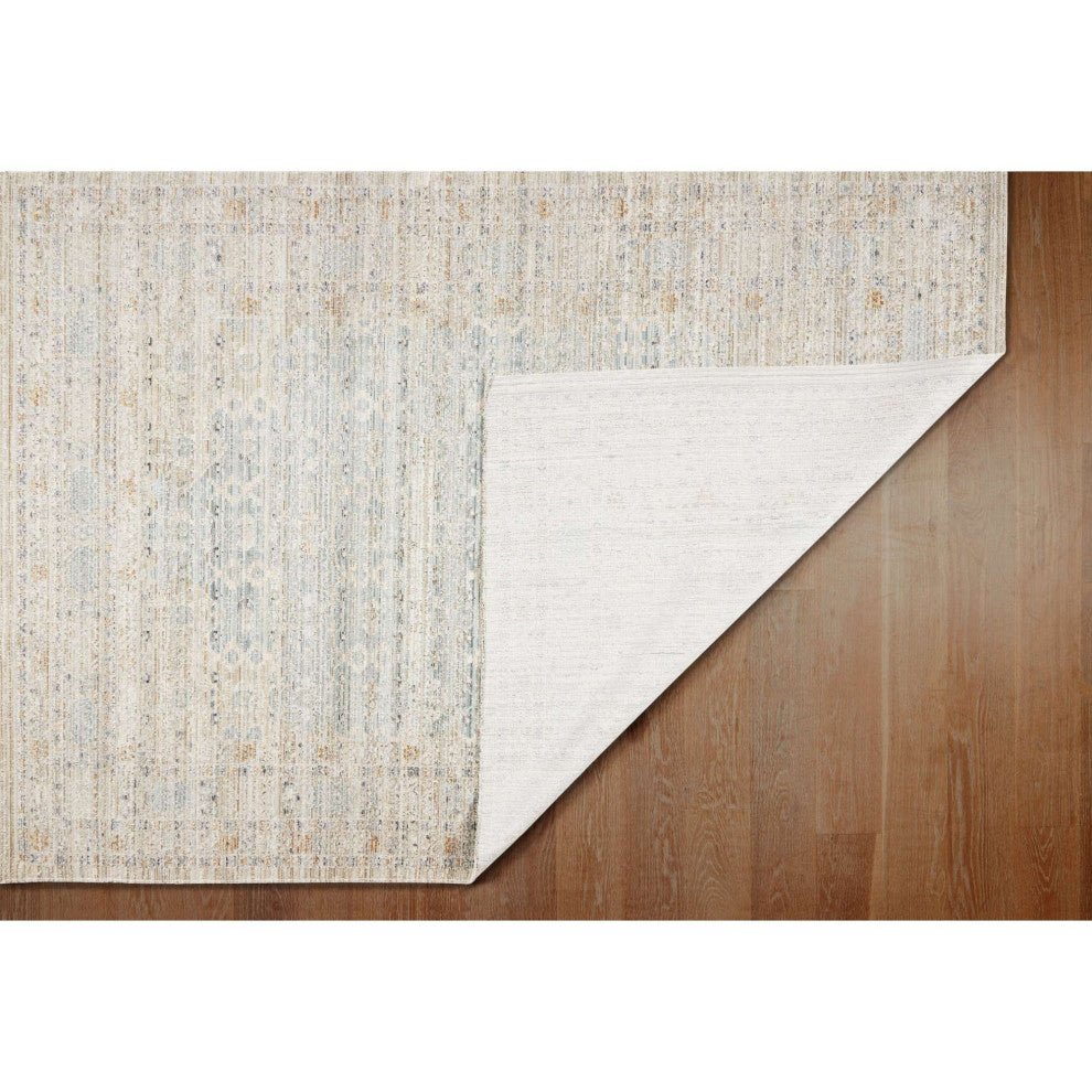 Ava Chobi Area Rug - Aqua, 7'10"x9'10"