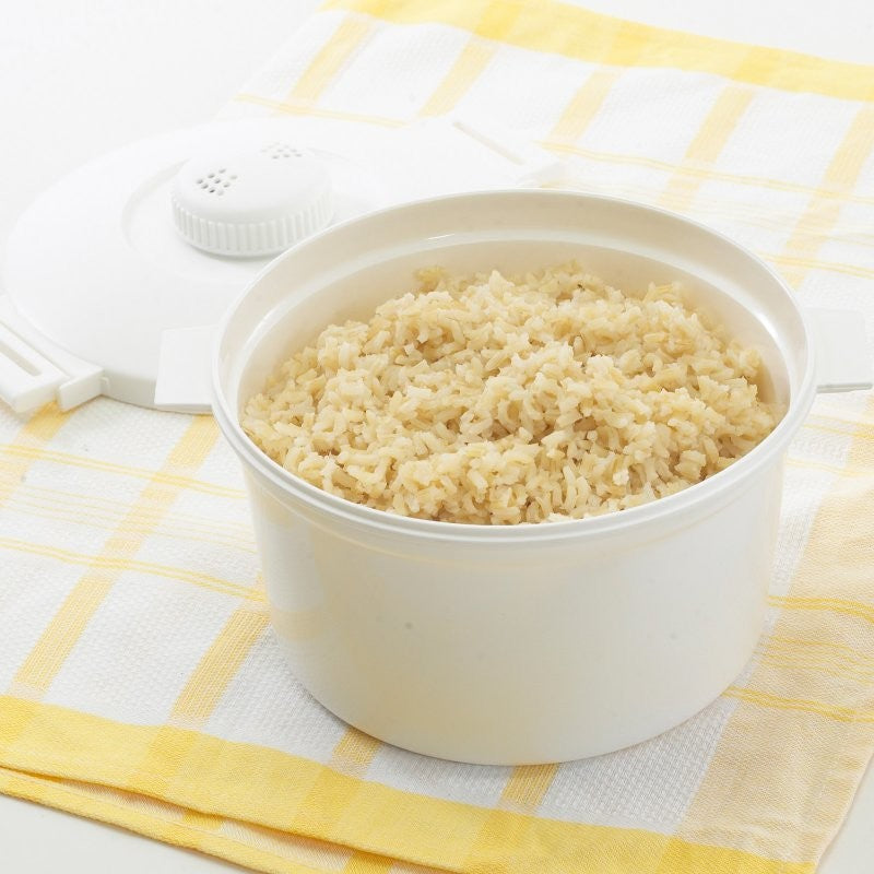 Nordic Ware White Microwave Rice Cooker