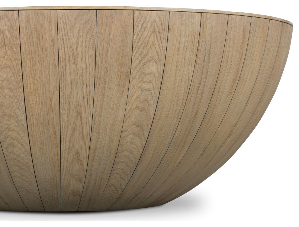 Ryan Oak Coffee Table-Natural Oak Solid