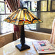 ARCHIE Tiffany-Style Mission Stained Glass Table Lamp, 24"
