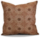 Sun Tile Geometric Print Pillow, Taupe, 16"x16"