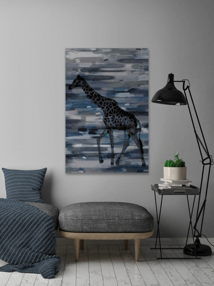 "Tall Walker" Print on Canvas, 12"x18"