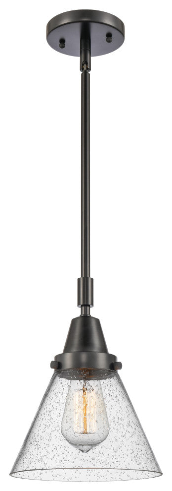 INNOVATIONS LIGHTING 447-1S-BK-G44-L-LED Cone Mini Pendant