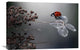 "Ladybird On Hydrangea." Stretched Canvas Giclee by Ellen Van Deelen, 30"x20"