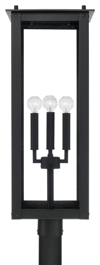 Capital Lighting 934643 Hunt 4 Light 29" Tall Post Light - Black