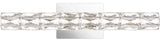 Quoizel PCLU8524 Luster 1 Light 24"W Integrated LED Bath Bar - Polished Chrome