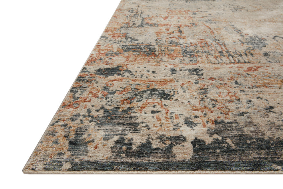 Loloi Axel AXE05 Stone and Multi Area Rug, 11'6"x15'5"
