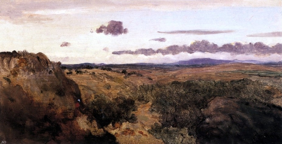 Jean-Baptiste-Camille Corot Mountain Landscape Wall Decal