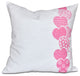 Valentine Print Pillow, Pink, 26"x26"