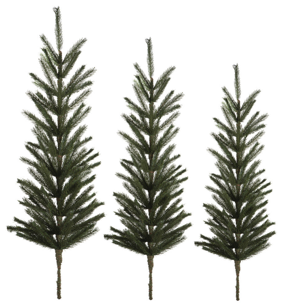 Vickerman 36-42-48" Green Spruce Tops 3-Piece Set