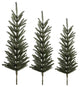 Vickerman 36-42-48" Green Spruce Tops 3-Piece Set