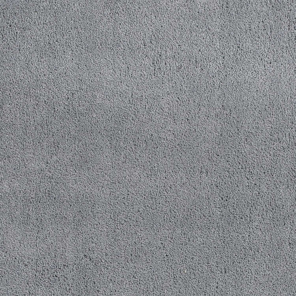 HomeRoots 5' x 7' Grey Plain Indoor Area Rug