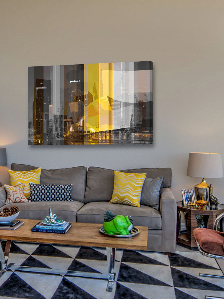 "Down Town" Fine Art Canvas Print, 45"x30"