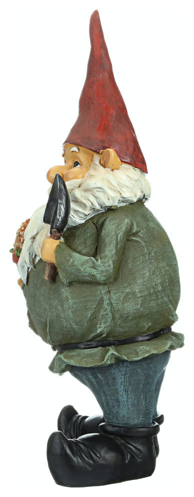 Dagobert With Gifts Garden Gnome Statue