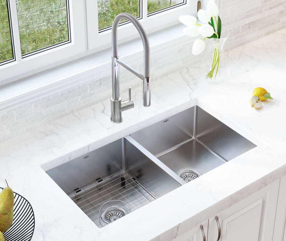 Barista Pull-down Kitchen Faucet, Polished Chrome