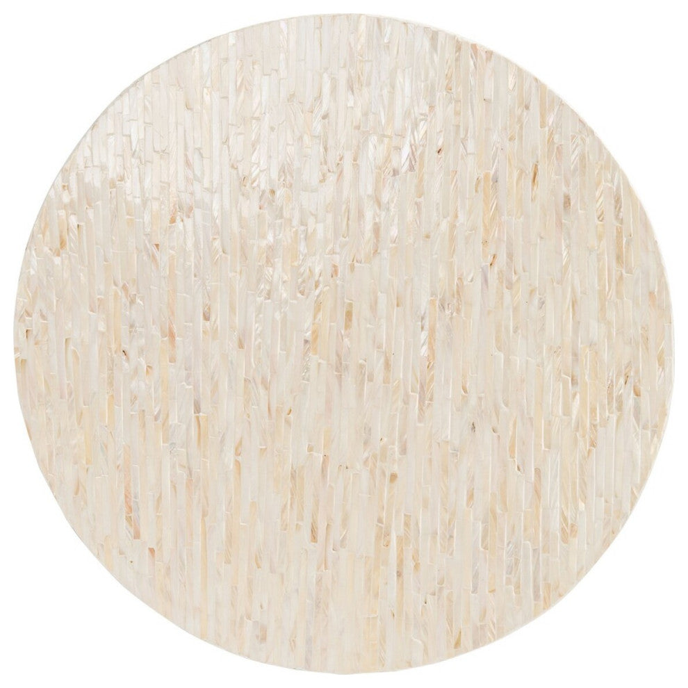 Safavieh Scarlett Round Coffee Table, Natural