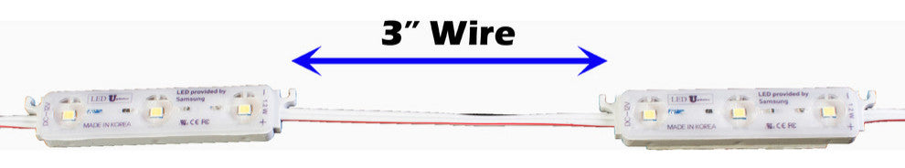 Storefront Super Bright Samsung Chip LED Light K2835 Series Modules, 25'