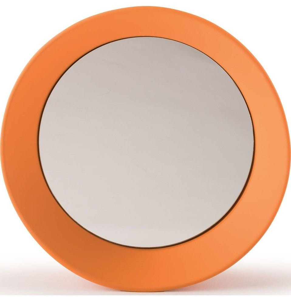 Atipico Girotondo Wall Mirror, Deep Orange