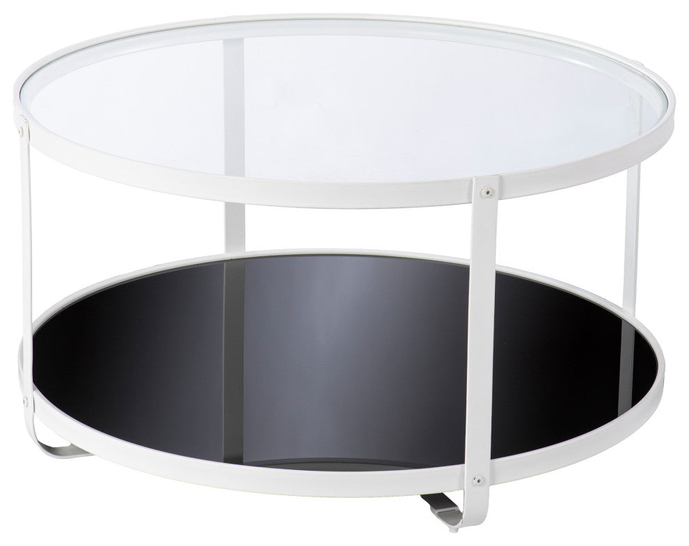Barcroft Glass-Top Cocktail Table