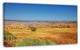 Prairie with Bright Blue Sky, Landscape Canvas Art Print, 32"x16"