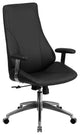 Black High Back Leather Chair
