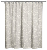 Floral Silhouette 1 71x74 Shower Curtain