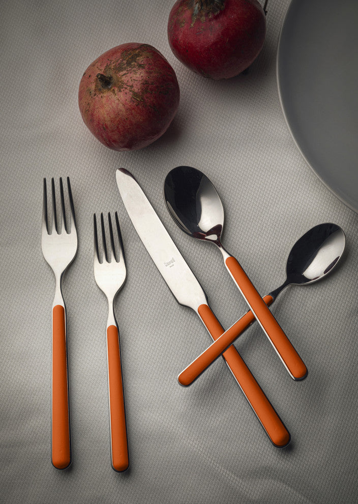 Fantasia Flatware Set, Carrot, 20 Pcs.
