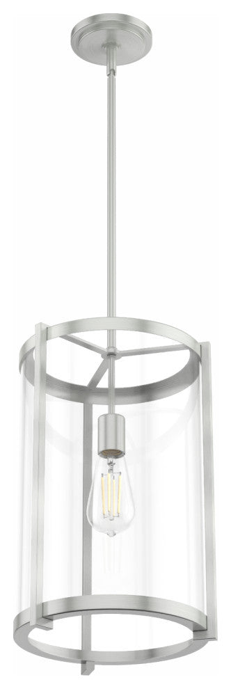 Astwood Brushed Nickel 1 Light Pendant Ceiling Light Fixture