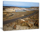 "Salt in Lanzarote Spain Musk Pond" Seascape Wall Art, 40"x30"