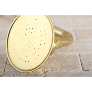 Kingston Brass Brass Shower Head, Polished Brass