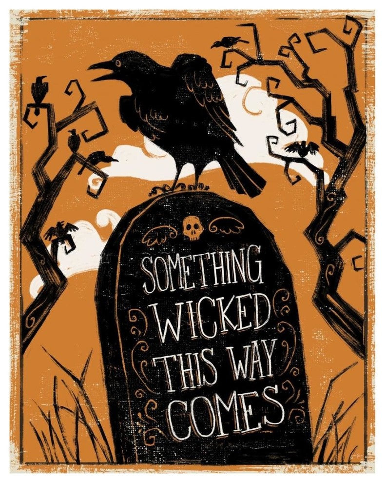 "Wicked III" Digital Paper Print by Janelle Penner, 18"x22"