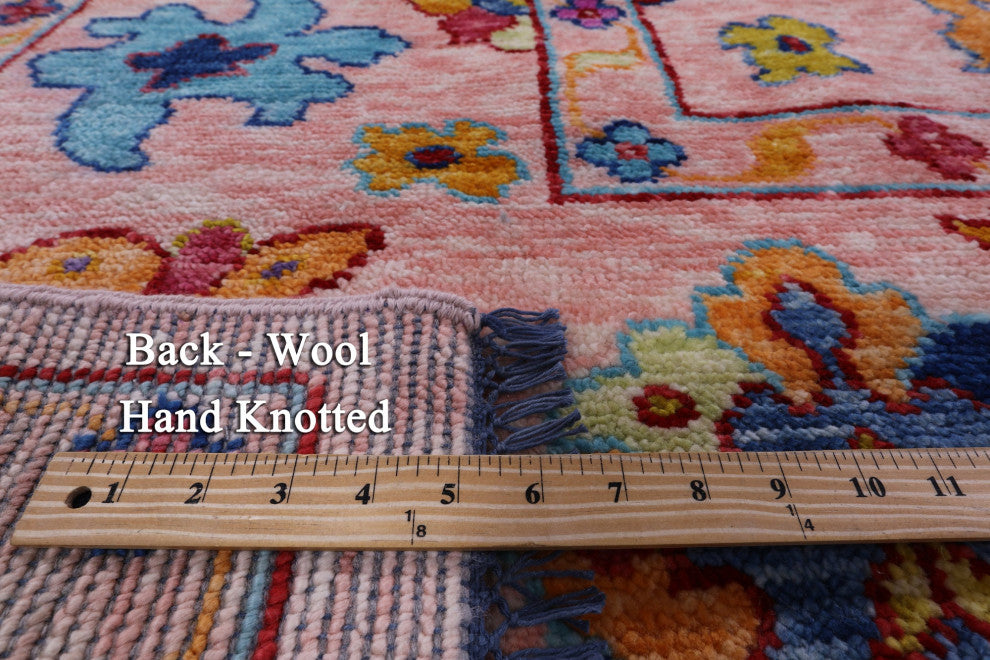 8' 10" X 12' 2" Turkish Oushak Hand-Knotted Rug - Q14799