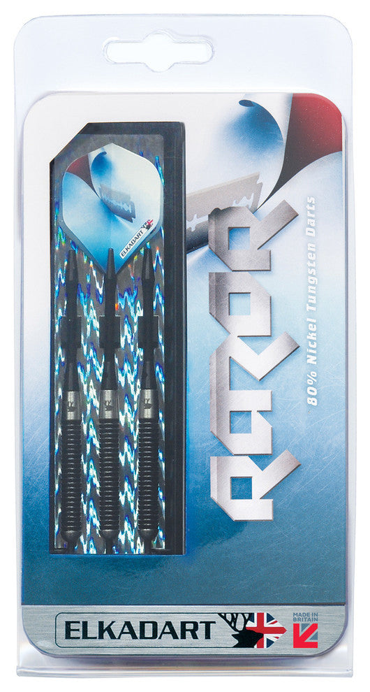Elkadart Razor Tungsten Steel Tip Darts, 25 Grams