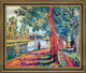Armand Guillaumin Moret Framed Premium Canvas Print, 20"x25"