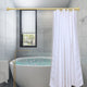 Utopia Alley Shower Hooks - Double Shower Curtain Rings for Bathroom, Gold