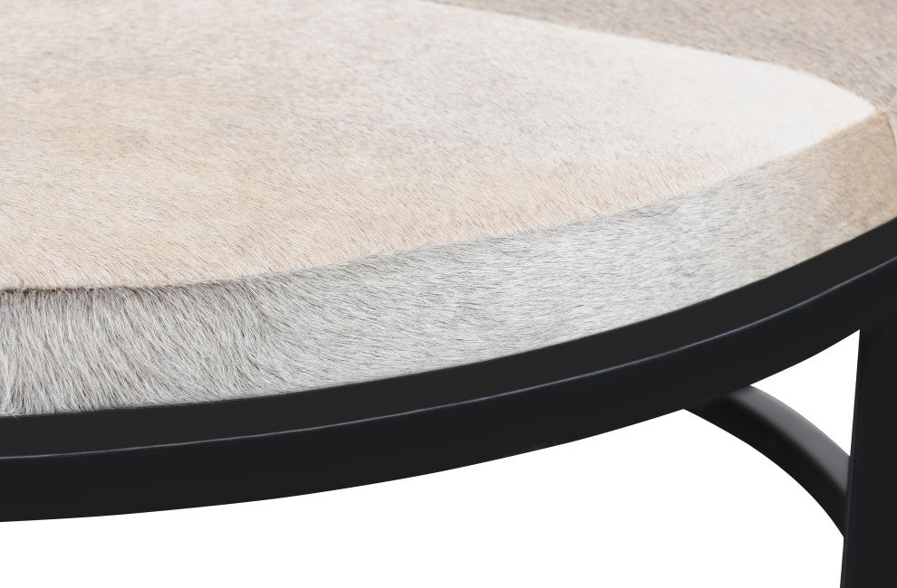 Hayword Hide Set of 2 Nesting Coffee Tables, Sparrow Gray