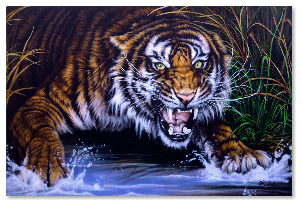 Jenny Newland 'Surprise' Canvas Art, 24x16