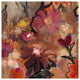 "Garden of a Joyful Day BL" Digital Paper Print by Joan Elan Davis, 38"x38"