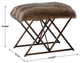 Uttermost Brannen Plush Small Bench